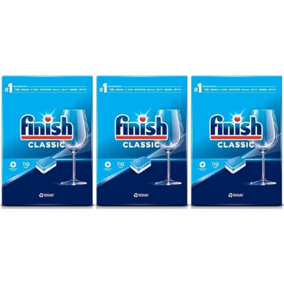 Finish Classic Dishwasher 110 Tablets Everyday Clean (Pack of 3)