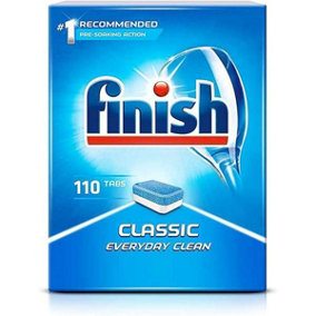Finish Classic Dishwasher 110 Tablets Everyday Clean