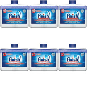 Finish Dishwasher Cleaner original , 250ml (Pack of 6)
