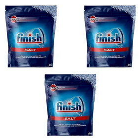 Finish Dishwasher Salt Bag, 2Kg (Pack of 3)