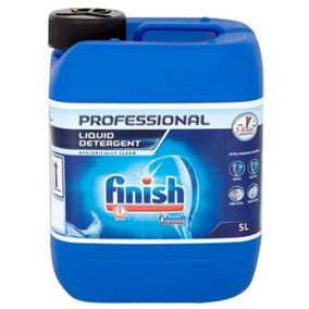 Finish Professional Original Extra Power On Stains Liquid Detergent 1 x 5L
