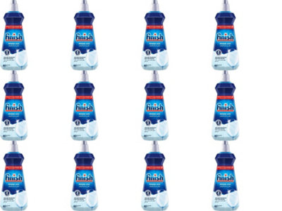 Finish Rinse Aid  Original 400ml (Pack of 12)