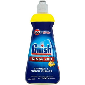 Finish Rinse Aid Shine Plus Dry Lemon, 400 ml