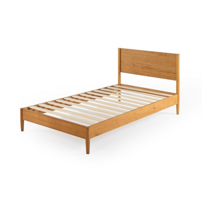 Finn Modern Solid Wood Single Bed Frame | DIY at B&Q