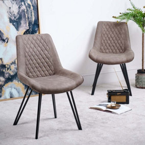 Finnick Dining Chair - Light Grey (Set of 2)