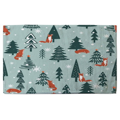 Fir-trees snow (bath towel) / Default Title Price Comparisons | Compare The Build