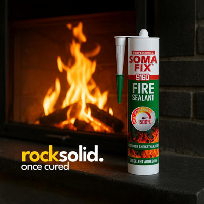 Fire Cement - Ready Mixed Cement, 1500C Heat Resistant, 310ml Fire ...