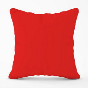 Fire Engine Red Outdoor Cushion 45cm x 45cm