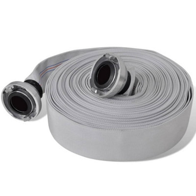 Fire Hose Flat Flexible Hose 30 m with C-Storz Couplings 2 Inch