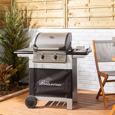 Fire Mountain Everest 2 Burner Gas Barbecue