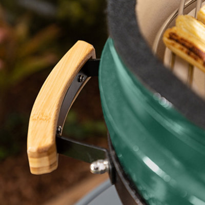 Fire Mountain Green Ceramic Kamado Grill - Green