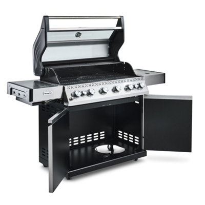 Fire Mountain Olympus Stainless Steel 8 Burner Gas BBQ (6+2)