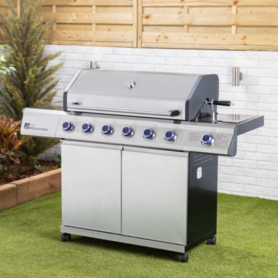 Fire Mountain Premier Plus 6 Burner Gas Barbecue