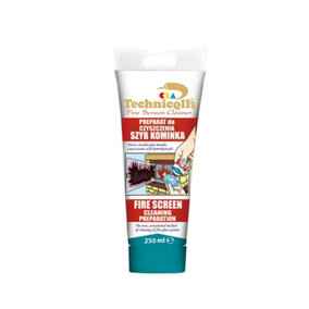 Fire Screen Cleaner Paste Non Scratch Solution for Thermal Dirt & Burns 250 ml