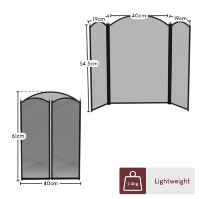 Diamond Douchedeur | 135 cm Zwart metaal Helder glas Draaideur