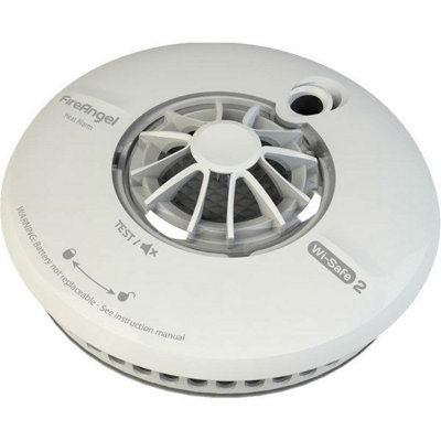 Fireangel WHT-630T Wi-Safe2 Thermistek Wireless Interlink Heat Alarm with Sealed In Lithium Battery