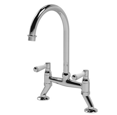 Fireclay Kitchen Bundle - Double Bowl Full Weir Butler Sink No Overflow ...