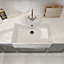 Fireclay Single Bowl Butler Sink - with Overflow, No Tap Hole (Waste Sold Separately) - 795mm - Balterley