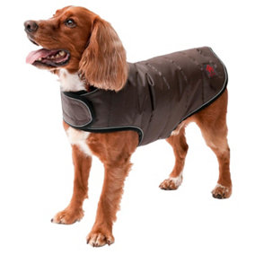 Firefoot Quilted Dog Coat Brown (56cm)