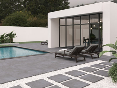 Firenze Grey 600mmx600mm x 20mm. Pack of 60 with coverage of 21.6sqr mtrs