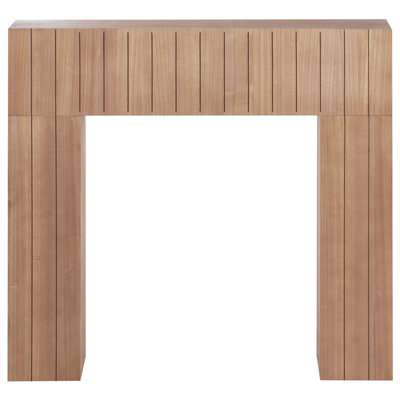Fireplace Mantel BUNBURY Light Brown