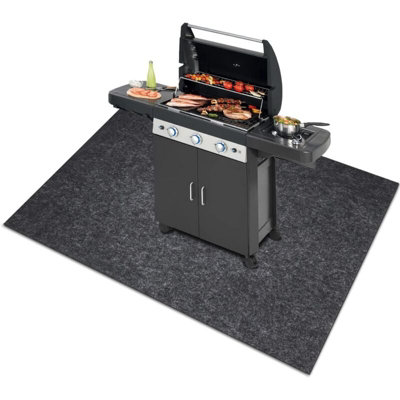 Fireproof BBQ Grill Mat Large Heat Resistant Fire Protection Mat for ...
