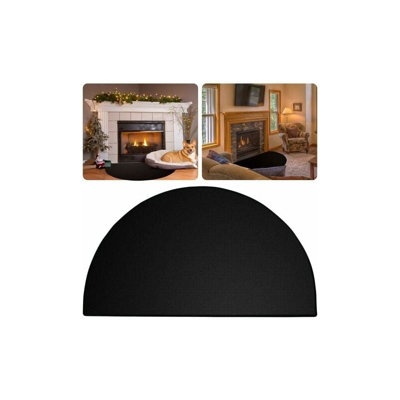 Fireproof Fireplace Mat 122x76cm Fire Resistant Fireplace Hearth Mat ...