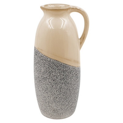Firestone Ceramic Reactive Flower Jug - Large
