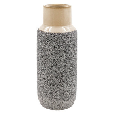 Firestone Ceramic Reactive Glaze Vase With Lip - Large