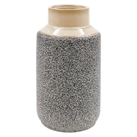Firestone Ceramic Reactive Glaze Vase With Lip - Medium