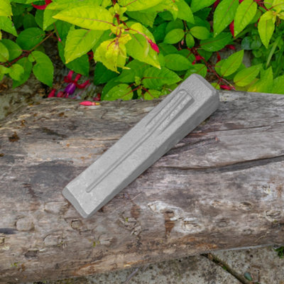 firewood-log splitting wedge with easy-split side wings,5lb ,