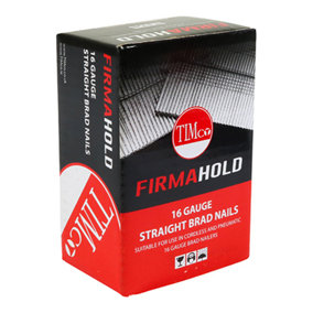FirmaHold Collated Brad Nails - 16 Gauge - Straight - Galvanised BG1625 - 16g x 25mm