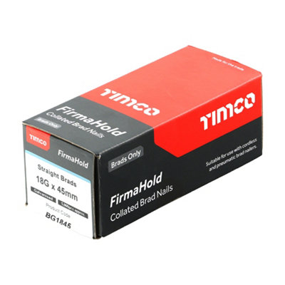 TIMco FirmaHold ST Brad - S/S 18g X 50 Box 5000 | Power Tools
