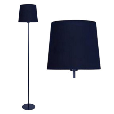 First Choice Lighting Base Blue Floor Lamp