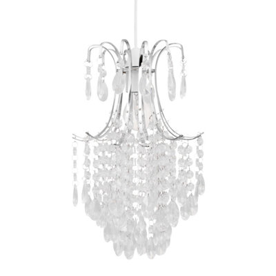 First Choice Lighting Chandelier Style Easy Fit Ceiling Light Shade
