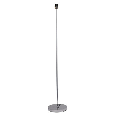 First Choice Lighting Chrome Stick Floor Lamp