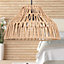 First Choice Lighting Clara Natural Paper String Easy Fit Fabric Pendant Shade