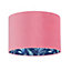 First Choice Lighting Flamingo Velvet Pink Flamingo Design 30cm Pendant or Table Lamp Shade