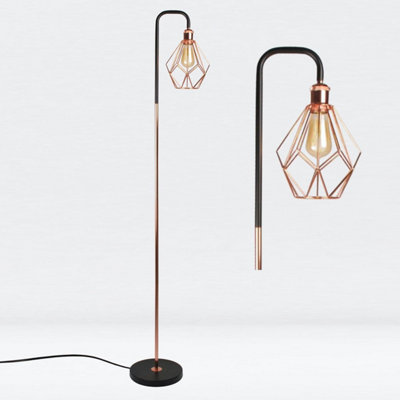 Copper floor on sale lamp b&q