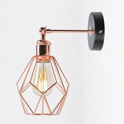 Geometric wall deals sconce light