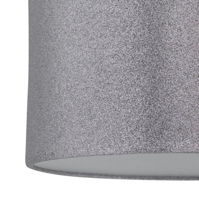 Silver glitter best sale floor lamp