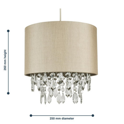 Gold easy deals fit light shade