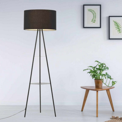 Tripod floor lamp deals b&q