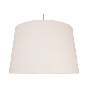 First Choice Lighting Linen Natural Linen 40cm Lightshade for Pendant or Lamp