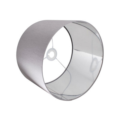 First Choice Lighting Madde Chrome Grey 30 cm Adjustable Flush Ceiling Light