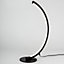 First Choice Lighting Set of 2 Arch LED Black Task Table Lamps