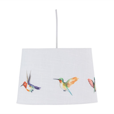 thumbnail image 2 of Hummingbird With Flowers Solid Ceramic Ceiling Fan Light Pull - Carolina Hardware And Decor 2 of 6
