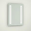 First Choice Lighting Set of 2 Spa - LED Mirrored Glass IP44 60cm Strip Bathroom Battery Operated Mirrors