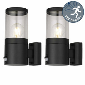 Battery operated outdoor wall lights deals b&q