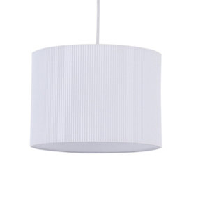 White lamp best sale shades b&q